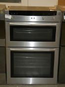 Neff U1422NOGB Fully Integrated Double Electric Oven