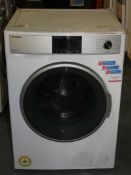Sharp ES-HDB8147W0 1400RPM 8+6KG Under Counter Washer Dryer in White and Stainless Steel