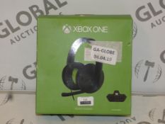 Lot to Contain 2 XBOX One Stereo Headsets with Microphone Combined RRP £60