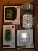 Lot to Contain 5 Assorted Boxed and Unboxed Acctim Mantle Clocks (73431120)(73431105)(73431108)(