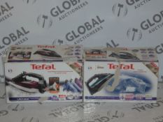 Lot to Contain 2 Boxed Tefal Ultimate Steam Irons Combined RRP £120