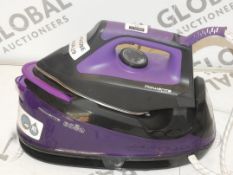 Rowenta Liberty Black and Purple Steam Generating Iron RRP £120