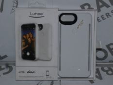 Lot to Contain 5 Boxed Brand New Lumee Duo Front and Back Professional Quality Case for Iphone 7+