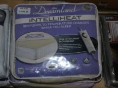 Lot to Contain 2 Dreamland Intelliheat Fleece Underblankets In Single and Double