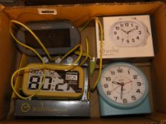 Lot to Contain 4 Assorted Boxed and Unboxed Acctim Mantle Clocks (73431117)(73431109)(73431115)(