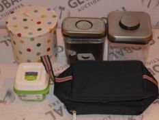 Lot to Contain 5 Assorted Items to Include a Storage Container, Polar Gear Food Cooler Storage