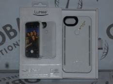 Lot to Contain 4 Boxed Brand New Lumee Duo Front and Back Professional Quality Case for Iphone 7 (