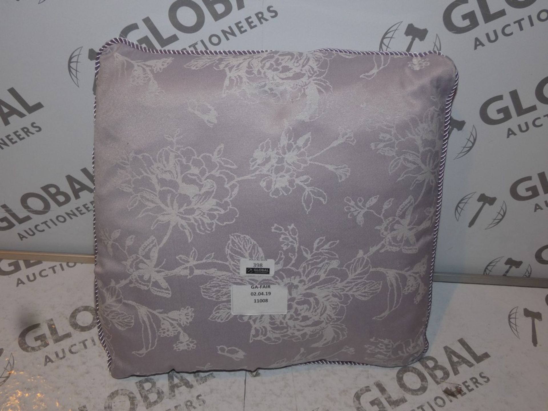 Lot to Contain 3 Assorted Designer Floral and Uncovered Scatter Cushions Combined RRP £60 (10768)(