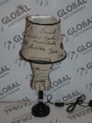 Eiffel Tower French Paris Design Table Lamp RRP £70