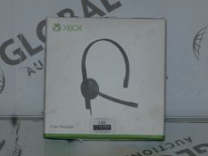 Lot to Contain 5 XBOX One Chat Headsets with Microphone