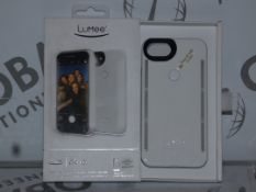 Lot to Contain 5 Boxed Brand New Lumee Duo Front and Back Professional Quality Case for Iphone 7 (