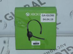 Lot to Contain 3 XBOX One Chat Headsets with Microphone