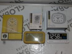 Lot to Contain 5 Assorted Boxed and Unboxed Acctim Mantle Clocks (73431115)(73431105)(73431116)(