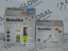 Lot to Contain 2 Assorted Breville Kitchen Items to Include a Simplicity Hand Mixer and a Blend