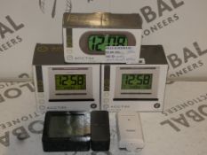 Boxed Acctim Alarm Clocks and Oregon Scientific Projection Clocks RRP £30 Each (893962)(894019)(