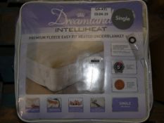 Dreamland Intelliheat Premium Fleece Easy Fit Heated Under Blankets in Sizes Single and Kingsize