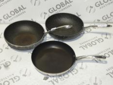 Never Stick and Circulon Frying Pans RRP £50 Each (868693)(856023)