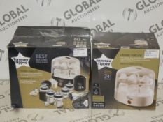 Boxed Assorted Tommee Tippee Closer To Nature Items to Include a Steam Sterlizer and a Complete