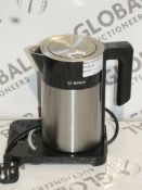 Bosch Stainless Steel 1.5L Rapid Boil Cordless Jug Kettle RRP £100 (796335)