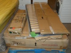 Pallet to Contain an Assortment of Part Lot Items to Include Bed Parts, Mixit Wardrobe Doors,