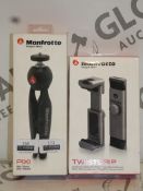 Manfrotto Pixi Mini Tripod and Twist Grip Set Combined RRP £75