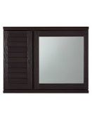 Boxed Barley Double Door Mirrored Bathroom Cabinet RRP £100 (781277)