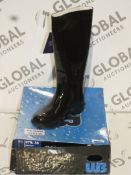 Boxed Brand New Pairs of Waterbreaker Size EU36 and EU38 100% Waterproof Lined Wellington Boots