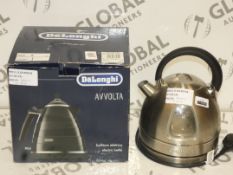Assorted Boxed and Unboxed Cordless Jug Kettles By Cuisinart and Delonghi (748910)(781167) RRP £70 -