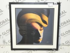 Boxed Veronica Modern Beauty Framed Wall Art Picture RRP £70 (802035)