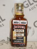 Bottles of Jacquines Rock and Rye 75cl Hand Bottled Whiskey With Pieces of Fresh Fruit RRP £35 A