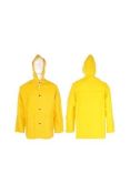 Assorted Bright Yellow Waterproof Protective Coats