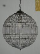 Lot to Contain 2 Boxed Home Collection Lighting Items to Include a Small Isabella Pendant Light