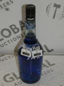 Lot to Contain 12 Bottles of Blue Volare 70cl Italian Liqueur RRP £35 A Bottle