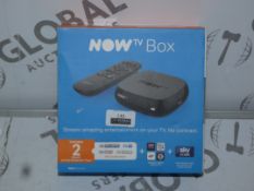 Lot to Contain 5 Boxed Now TV Boxes Combined RRP £100