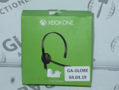 Lot to Contain 5 Boxed XBOX One Chat Headsets With Microphone Combined RRP £125