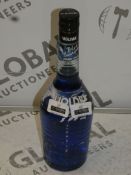 Lot to Contain 12 Bottles of Blue Volare 70cl Italian Liqueur RRP £35 A Bottle