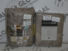 Lot to Contain 2 Madison Park Single Grey Duvet Cover Sets Combined RRP £70 (FRIG3421)(11173)