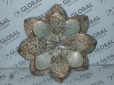 Boxed Nichtwerfen Decorative Wall Art Flower RRP £80 (HEMA2674)(10608)