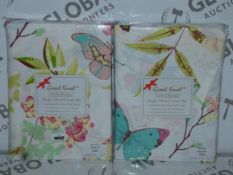 Lot to Contain 2 Great Knot Gold Collection Single Duvet Cover Sets Combined RRP £50 (LINM1218)(