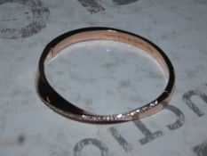 Gold Diamante Ladies bracelet RRP £60 (80834)