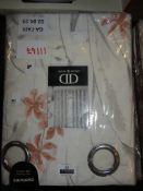 Lot to Contain 2 Pairs of Dreams and Drapes Selene Natural 66 x 72Inch Eyelet Headed Curtains (