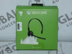 Lot to Contain 5 Boxed XBOX One Chat Headsets Combined RRP £125