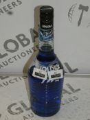 Lot to Contain 12 Bottles of Blue Volare 70cl Italian Liqueur RRP £35 A Bottle