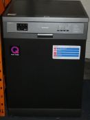 Sharp QW-DX26F41A AAA Rated Under Counter Digital Display Dishwasher In Stainless Steel