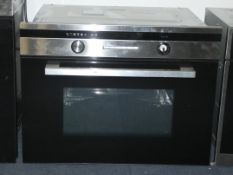 Stainless Steel and Glass Fully Integrated Single Microwave Oven with Convection