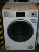 Sharp ES-HDB8147W0 1400RPM 8+6KG Under Counter Washer Dryer in White and Stainless Steel