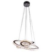 Boxed Home Collection Stella LED Glass Ceiling Pendant Light RRP £300