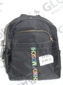 Brand New Womens Coolives Moschino Style Mini Backpack (This Is Not Original Moschino) RRP £50