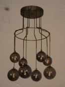 Lot to Contain 2 Assorted Lighting Items to Include a Home Collection Luther Light and a Home