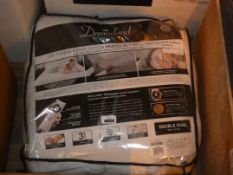 Boxed Dreamland Cotton Heated 200 Thread Count Mattress Protector RRP £95 (740206)